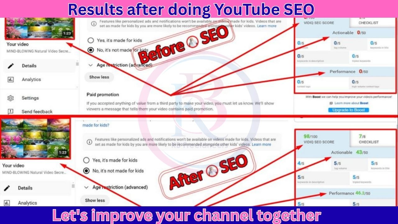 Youtube SEO & Promotion By KB Freelancers